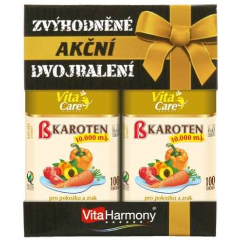 VitaHarmony Beta karoten 10000 - Бета-каротин 10000 Промошар.100+100тоб